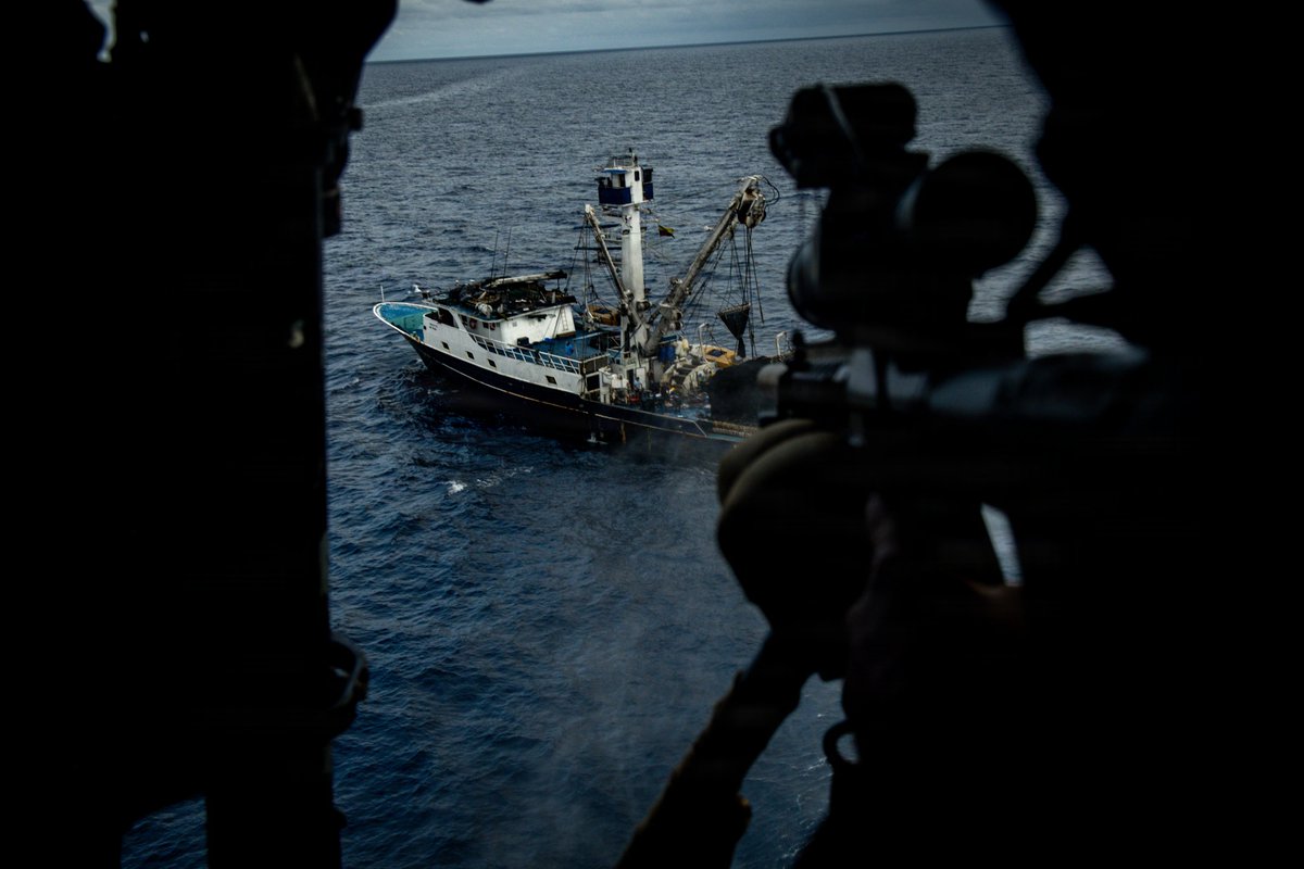 The24MEU's tweet photo. Continuous Presence

On Sept. 7, 2026, Marines with #lcf24, launched from the USS San Antonio to conduct a Maritime Interdiction Operation in the Eastern Pacific Ocean.

U.S. forces are deployed to #southcom area of responsibility to disrupt illicit   drug trafficking. https://t.co/ZRhc1jnFUJ
