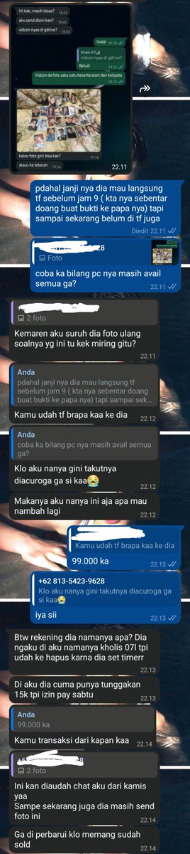 thismartin_'s tweet photo. 9. di sini aku kaget karena yang dia titip pc-nya untuk dilelang itu sama yang aku take pc di dia,di sini aku coba untuk positive thinking ya bisa aja itu, dia bilang kalau ada pc mingyu yang udah di take, karena aku kaget jadinya aku langsung spam chat dia. https://t.co/fTm57X04om