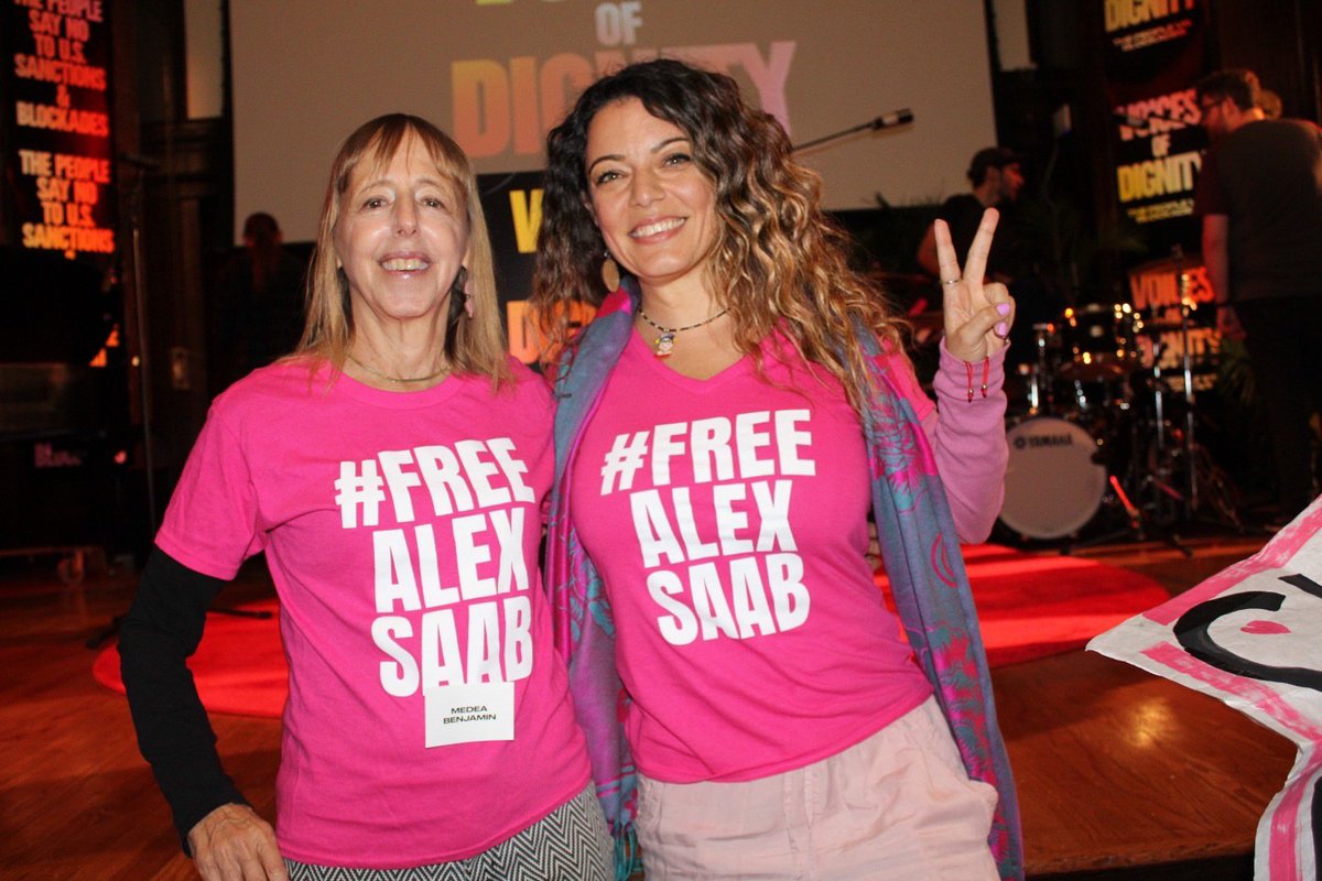 cesarbaezc's tweet photo. Are .@codepink or .@medeabenjamin, who campaigned publicly for a long time to secure Alex Saab's release, still on board to defend him as a diplomat after he pleaded guilty? The public would appreciate an answer! https://t.co/Fmw3NHvtui
