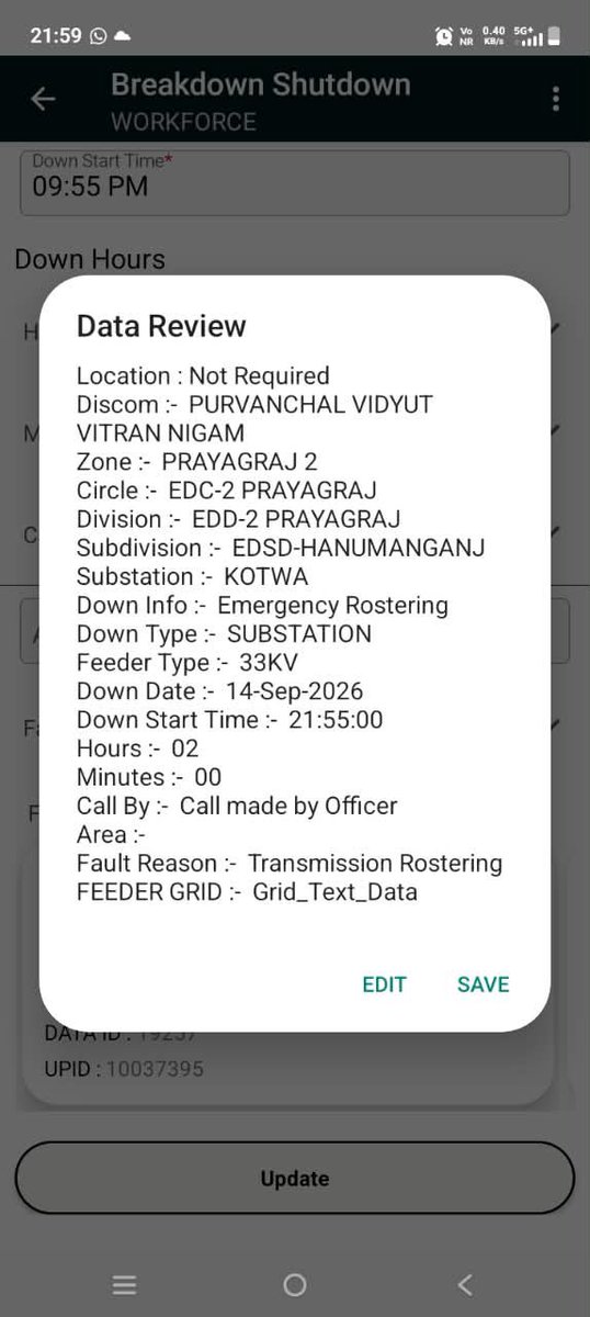 ra_traderss's tweet photo. @myogiadityanath @myogioffice 
ये बिजली रात में जाने का शेड्यूल है 
6:40 शाम को 08:40 तक फिर 09:55 रात से 11:55 तक फिर 02:05 रात से 03:35 तक के लिए फिर 04:50 भोर से 06:50 तक सुबह के लिए कटौती की गई @aksharmaBharat ऐसा कैसे  चलेगा कृपया बताने का कष्ट करे। आम जानता त्रस्त है । https://t.co/k22S3oKJDI