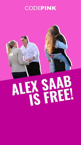 cesarbaezc's tweet photo. Are .@codepink or .@medeabenjamin, who campaigned publicly for a long time to secure Alex Saab's release, still on board to defend him as a diplomat after he pleaded guilty? The public would appreciate an answer! https://t.co/Fmw3NHvtui