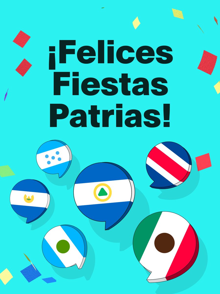 Felixpago's tweet photo. De la Antorcha de la Libertad en Centroamérica al Grito de Dolores en México, septiembre se celebra distinto en cada país, pero con el mismo orgullo. 🎉🇬🇹🇸🇻🇭🇳🇳🇮🇨🇷🇲🇽

Estés donde estés, ese orgullo no se apaga. Desliza y descubre cómo se vive la independencia.

El orgullo se siente en cada país. Y en Félix lo celebramos contigo.  🩵

👇 Comenta tu país y el platillo que no puede faltar en las fiestas.
