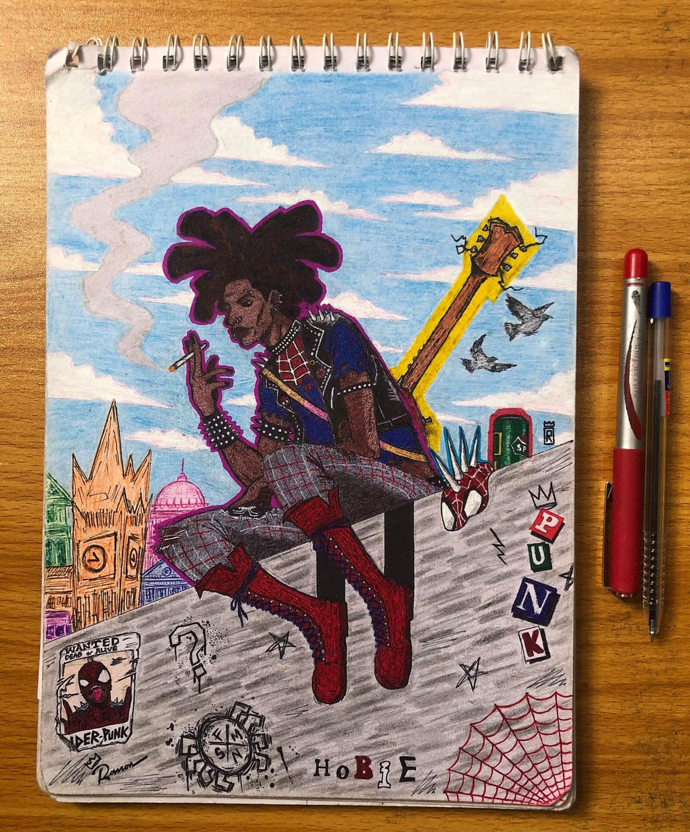 byramonade's tweet photo. Not to brag but i drew this with pen and markers https://t.co/DUsCF5qzQH