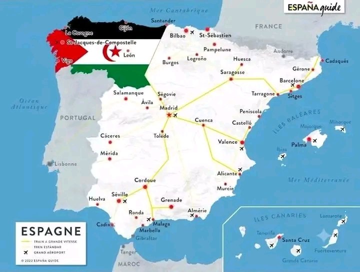 SimoSoultan8009's tweet photo. @sonietamb Marruecos está en su Sáhara 😅
El Sáhara Occidental en Europa 😅🤣😂 https://t.co/r2x5rmDE6Z