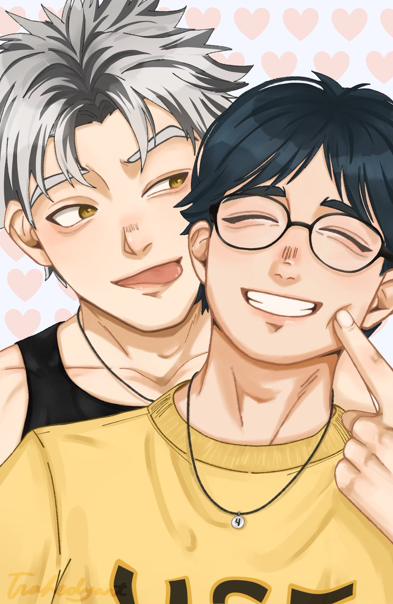 trahedyart's tweet photo. my fave couple

#兎赤 #bkak #haikyuu https://t.co/YGOu92JsJ4