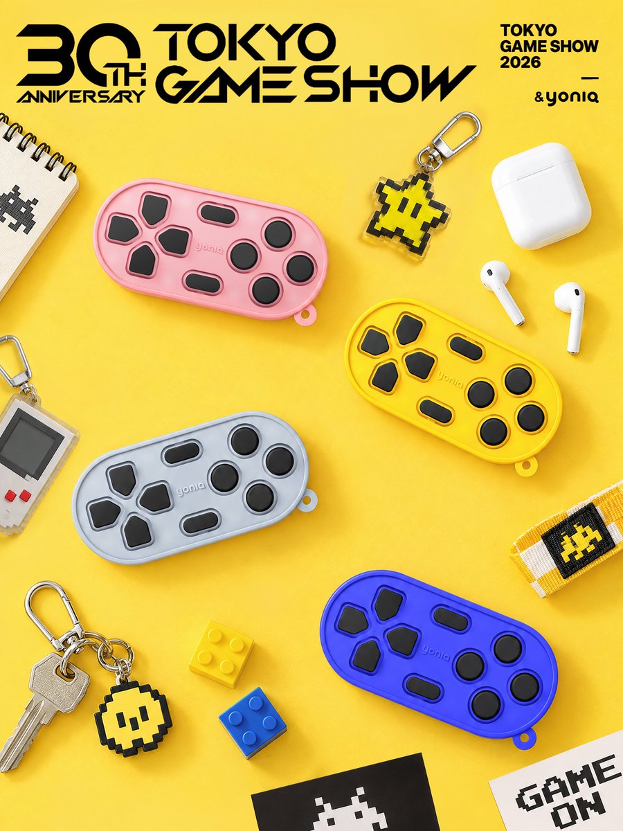 yoniqofficial's tweet photo. TOKYO, WE’RE COMING. 🇯🇵🎮

GamePatch is heading to TOKYO GAME SHOW 2026!

Real buttons. No Bluetooth. No battery.
This time, don’t just watch it online — come try GamePatch for yourself. 👀

📍 TOKYO GAME SHOW 2026
#tokyogameshow https://t.co/dXHnL5avai
