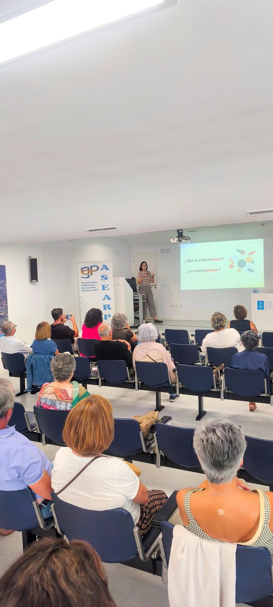 Asearpo's tweet photo. @ponsalsergas @ry_susana @Mabel_AvendanoF @josechenco Terminamos con la Dra. Noelia Cabaleiro que nos aporta asesoramiento y consejos de nutrición y microbiota para control de la inflamación con estudios realizados en artritis reumatoide, psoriásica y espondilitis https://t.co/la5uWmguNx