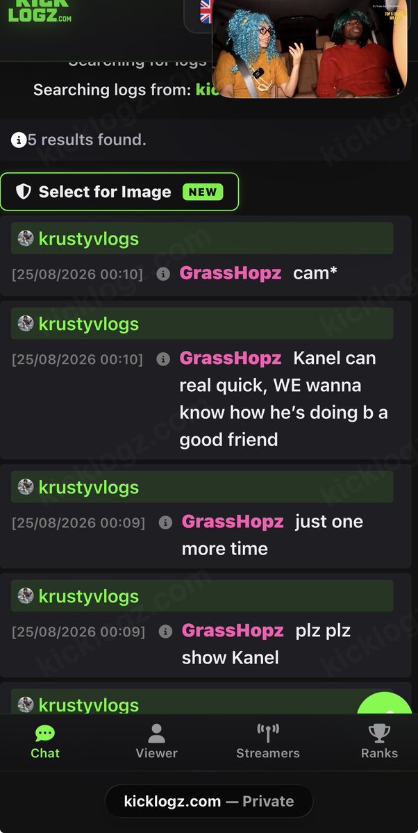 Repilorr's tweet photo. for anyone that was ever wondering this was her alt account that she was trying to see kanel with ive had it ever since the it takes 2 stream https://t.co/8MbhoY2EXn