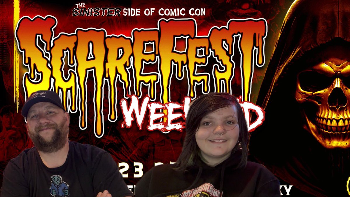 SledgeHammerHor's tweet photo. Tomorrow night at 8pm eastern!  Come and hang out with us to talk about scarefest, Sledgehammer Gaming, and get to know Khloe a little better before Scarefest. like and subscribe. #horror #scarefest #horrormovies #horrorfan #horrornerd https://t.co/mVRugw7a2K https://t.co/S6DXbDfIbI