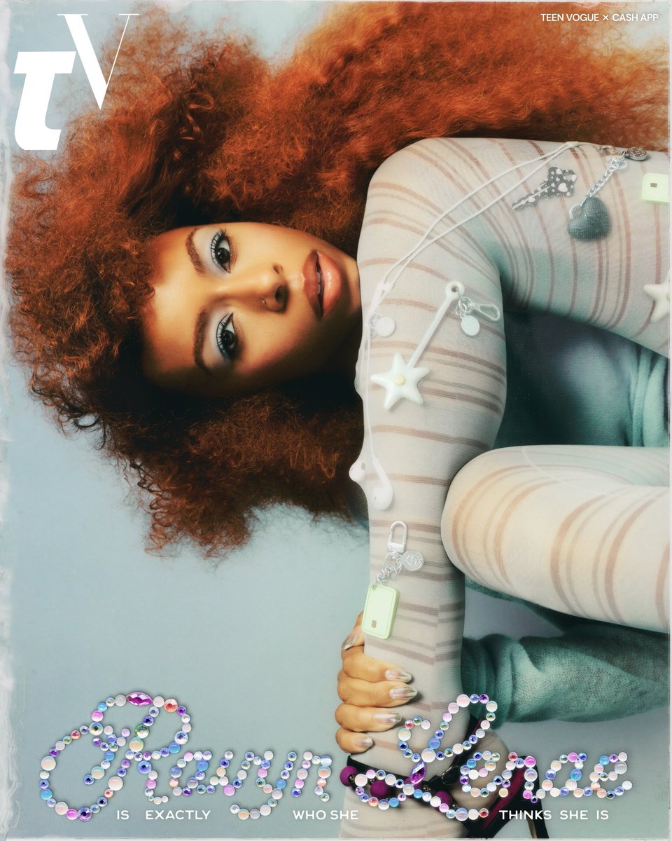 ravynlenae's tweet photo. screaming bc i’m in @TeenVogue. omg <3 https://t.co/n5KtMCZGqQ