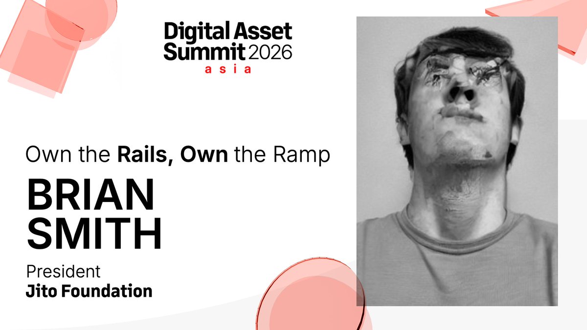 blockworksDAS's tweet photo. DAS Asia Keynote Preview

Own the Rails, Own the Ramp
by @brian_smith_0 

Oct 7th. Be there. https://t.co/MrAZyyfQWX
