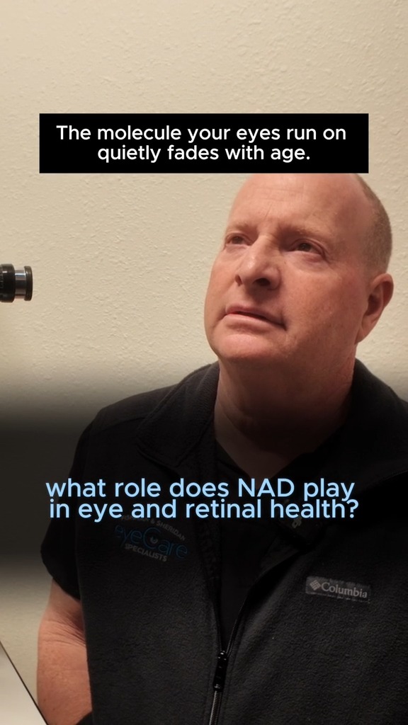 NADefense's tweet photo. People ask me why NAD keeps coming up when we talk about eyes. The answer is in the video.
So supporting healthy NAD is one of the ways we help maintain the cellular energy behind long term eye health. 

#eyehealth #nad #cellularenergy #nadefense #sightguard https://t.co/Za8I3O3j2y