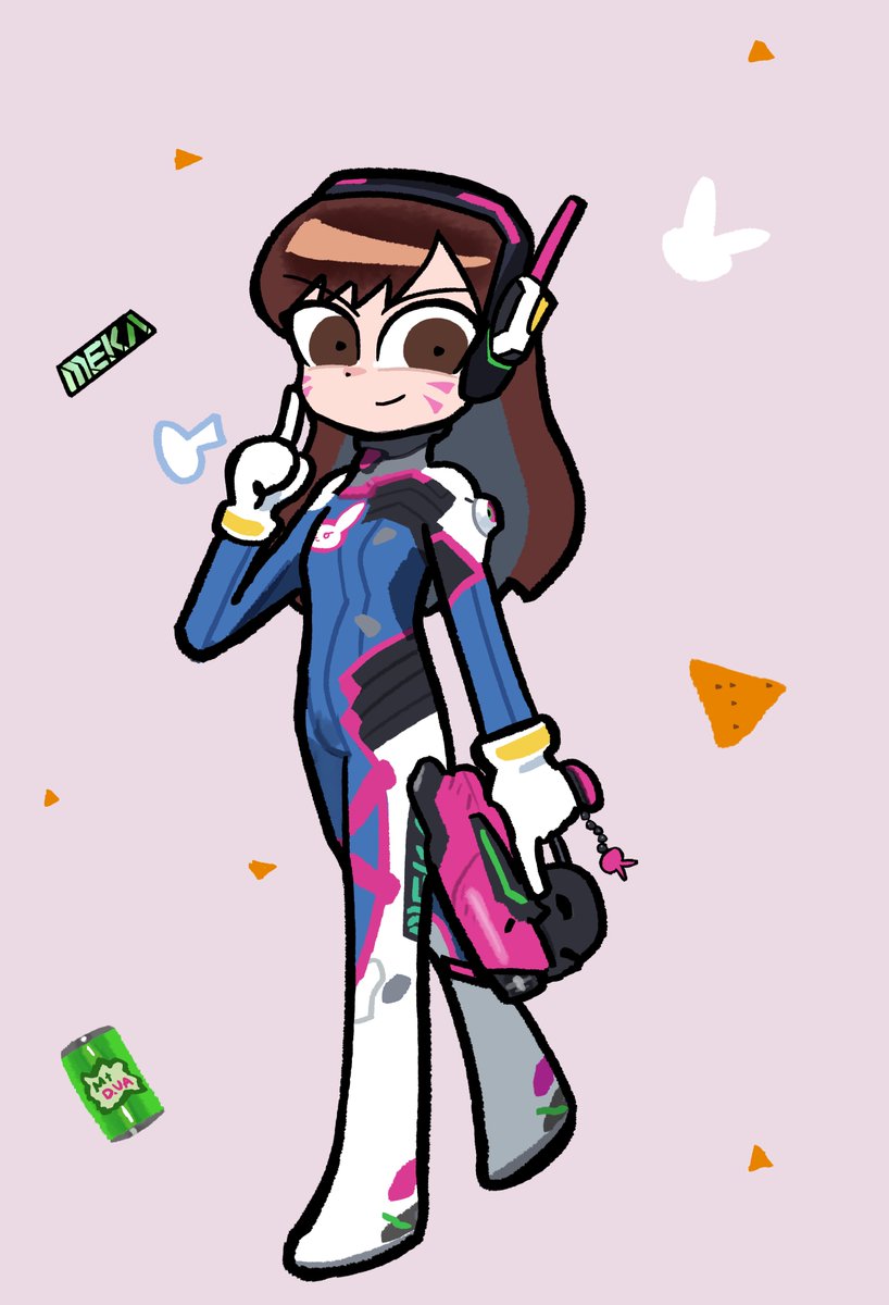 EGF3MB's tweet photo. Secret of D. Va 🐇 https://t.co/W5cDlQlYAD