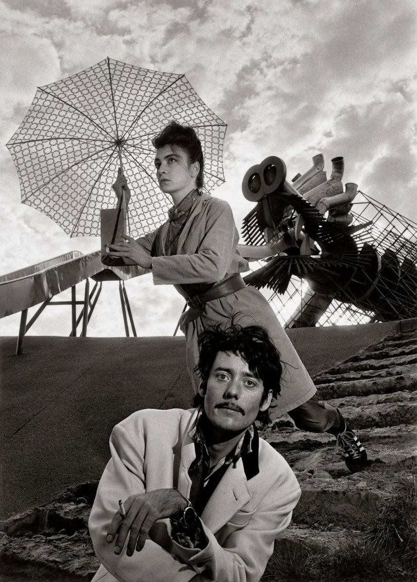 NatachaQS's tweet photo. Les Rita Mitsouko, par Robert Doisneau, le 13 octobre 1988 #CatherineRinger #FredChichin https://t.co/Exn5wvLRdw