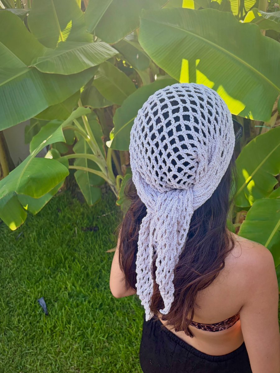 EtheridgePJ's tweet photo. Mesh bandana in beige. https://t.co/0lx41Q4xeB