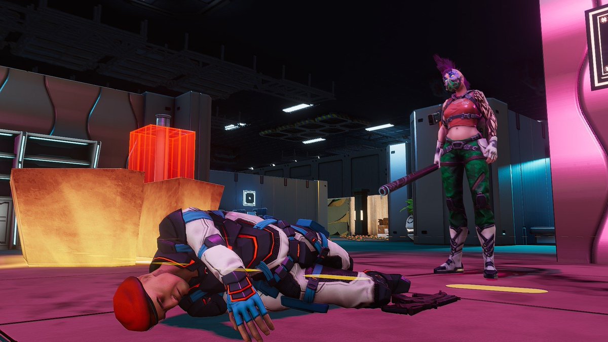 CyberKnightsRPG's tweet photo. While we're celebrating our big update #100 free expansion, we've also got a new community challenge going: show us your best Cyber Knights memes and/or photo mode shots!

Check the Discord or Steam forums for official threads to post in. This awesome shot by player Triphemia! https://t.co/JsqSJXB1NZ