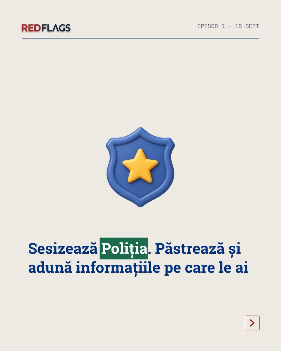 Context_ro's tweet photo. Ai plătit un avans pentru o cazare și ai descoperit că locul nu există? Sunt câteva lucruri pe care le poți face imediat.
🏦 Contactează banca
👮 Sesizează Poliția
📱 Contactează platforma

🚩 Citește mai multe în noul nostru #newsletter: Red Flags: https://t.co/rceubzLpuB https://t.co/XFnUOzC0bC