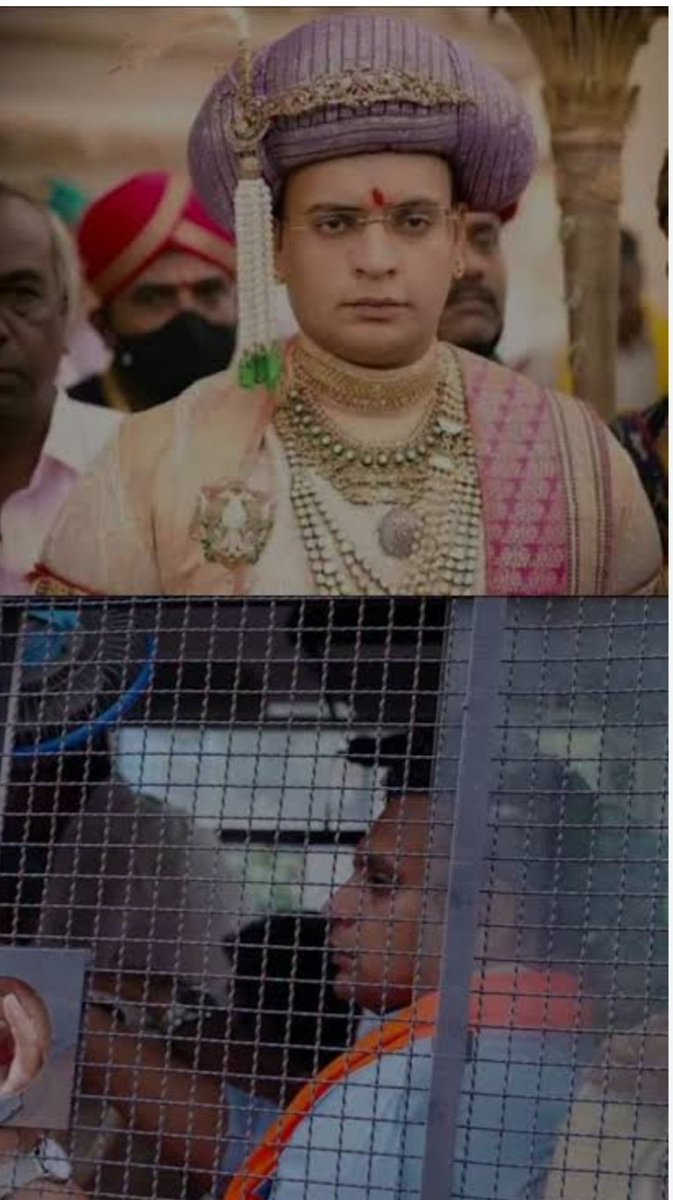 PoornimaNimo's tweet photo. Gift of Congress and Rahul Gandhi for the Hindus of  Karnataka.

Maharaja of Mysore detained for speaking for the Hindus in KA.

Maharaja of Mysore, Yaduveer Krishnadatta Chamaraja Wadiyar was detained by police in Karnataka during a protest over restrictions on a Ganeshotsava procession route.

Local police had restricted a planned Ganesha festival procession from passing down Mosque Road and prohibited bursting firecrackers at that spot, citing sensitivity and law and order. 

BJP leaders and local devotees organized demonstrations against the police restrictions. Yaduveer Wadiyar joined the protest, arguing that public roads are open to all and that authorities should facilitate religious traditions rather than curb the Hindus.

Karnataka Police promptly detained him. 

In Congress ruled KA, one can read namaz on any road on Eid, but Ganesh Chaturthi procession cannot pass through their designated roads and areas.