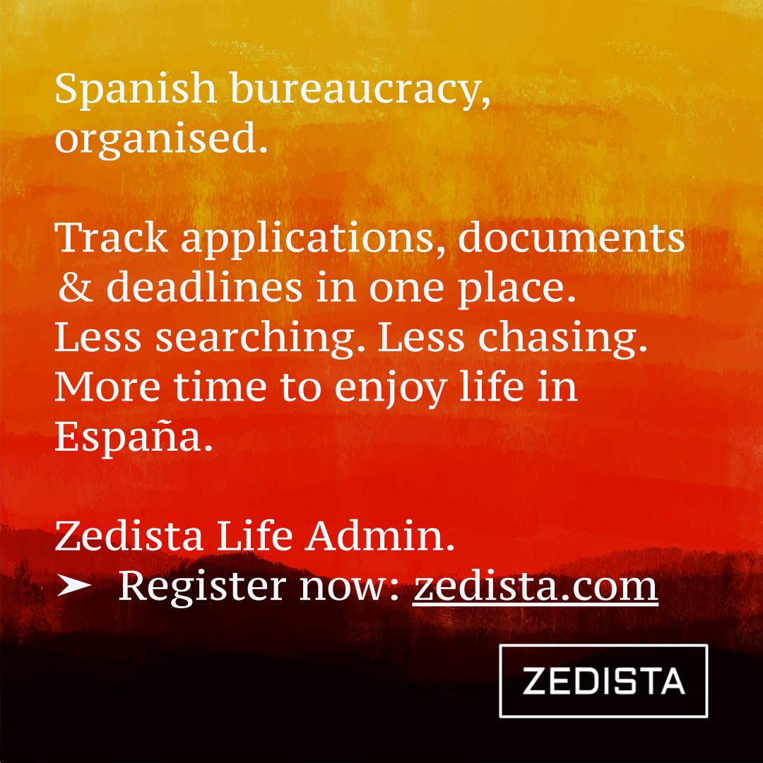 zedistacom's tweet photo. Spanish bureaucracy, organised. 🇪🇸

Less searching. Less chasing. More time to enjoy life in España. 🇪🇸

Zedista Life Admin. Try it now: https://t.co/ZObQvvgugz

#Spain #Visa #ExpatLife #Paperwork #Admin https://t.co/liutmqL5Dr