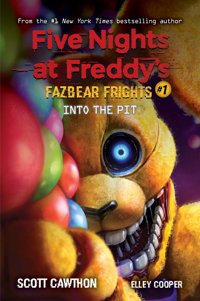 FNAF_ScottGames's tweet photo. Let’s see how it looks as a book cover! https://t.co/JbWT0mS58D