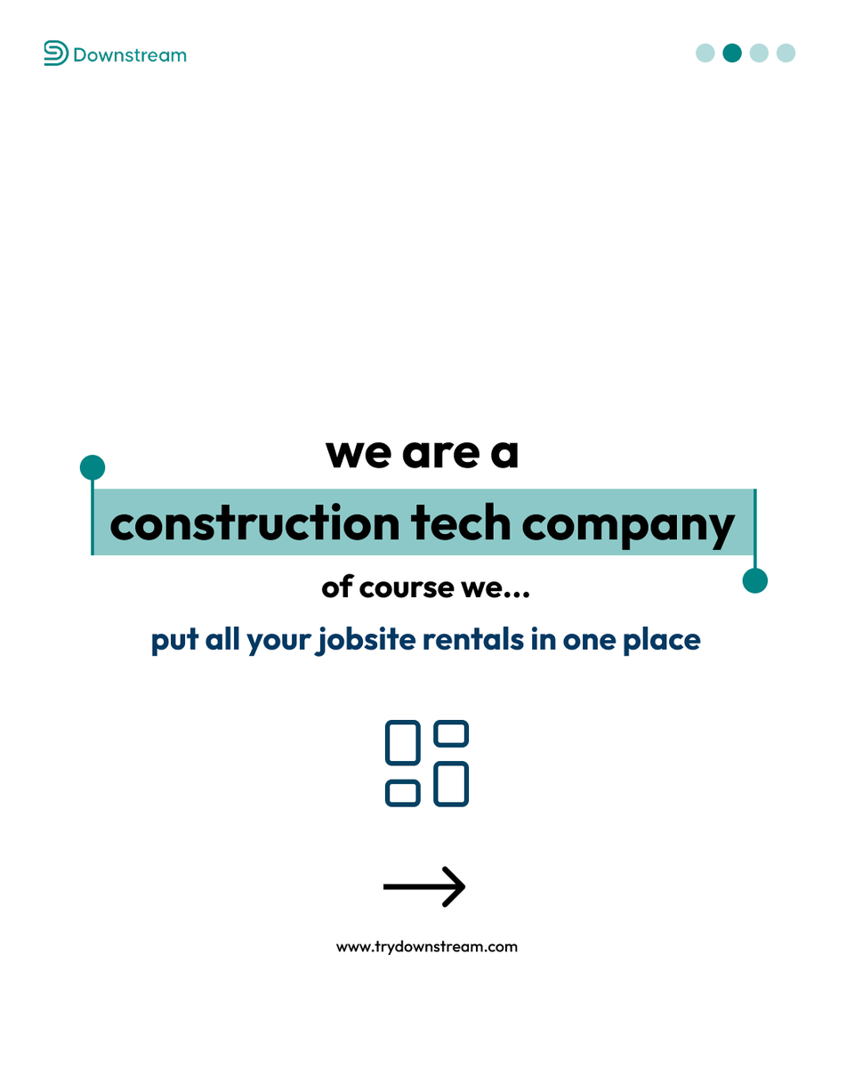 trydownstream's tweet photo. We're a construction company of course we...

➡️ Swipe to find out!

We made the rundown easier, but if you still have questions, ask us below or check out the link in our bio. 🔗

#ConstructionTech #Construction #ConTech #Jobsite #EquipmentRental https://t.co/Al07mO9aGt