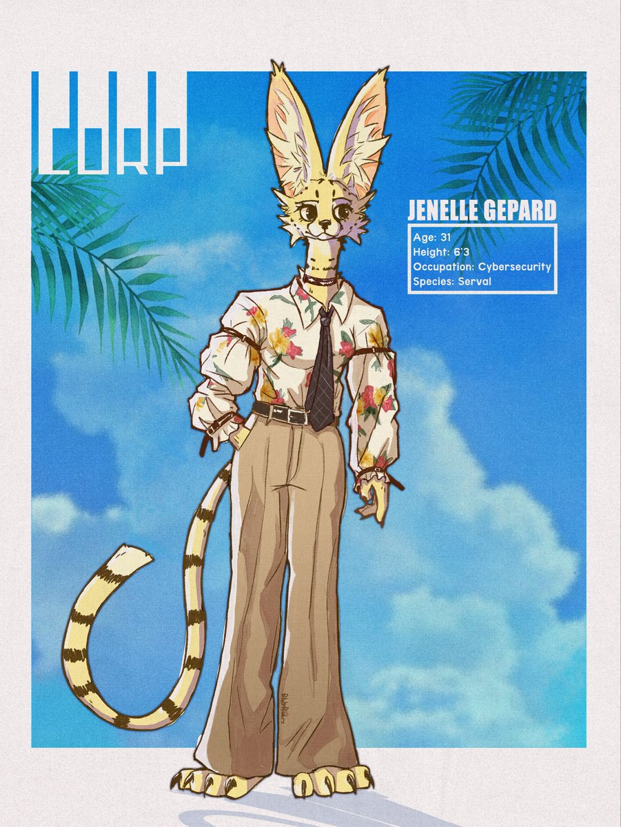 PetalyPowers's tweet photo. Serval alt drawing to go with the hog #oc https://t.co/47DyeXDEXs