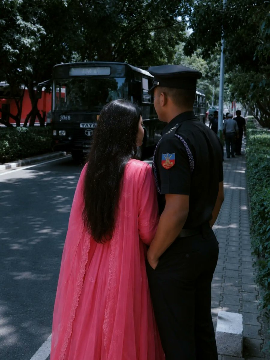 karuzodias's tweet photo. Duty defines the uniform, but love defines the moment. One frame, two hearts, and a memory that feels like a movie. Real emotions, cinematic vibes, timeless memories. https://t.co/I1KRXbLNL2