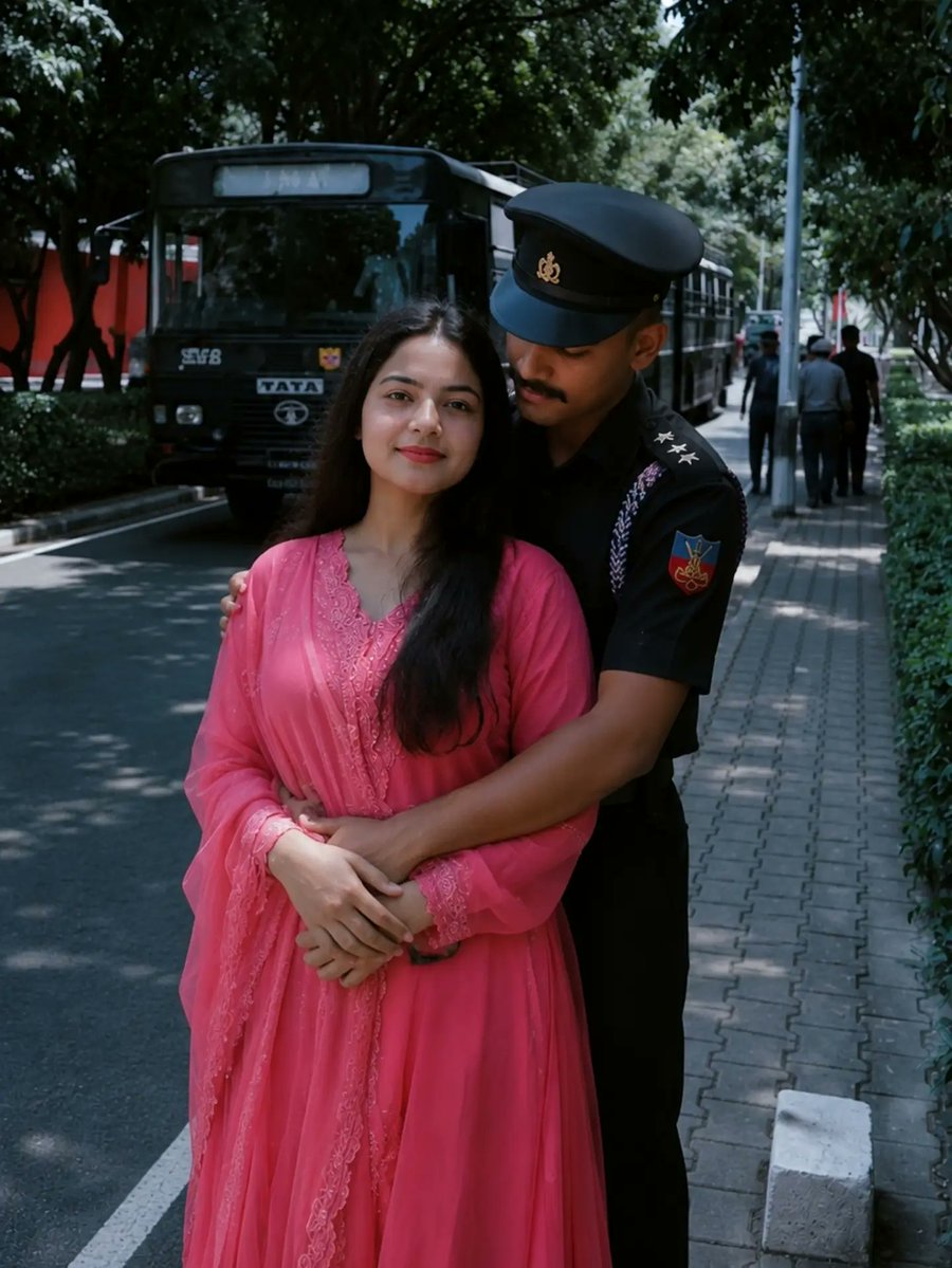 karuzodias's tweet photo. Duty defines the uniform, but love defines the moment. One frame, two hearts, and a memory that feels like a movie. Real emotions, cinematic vibes, timeless memories. https://t.co/I1KRXbLNL2