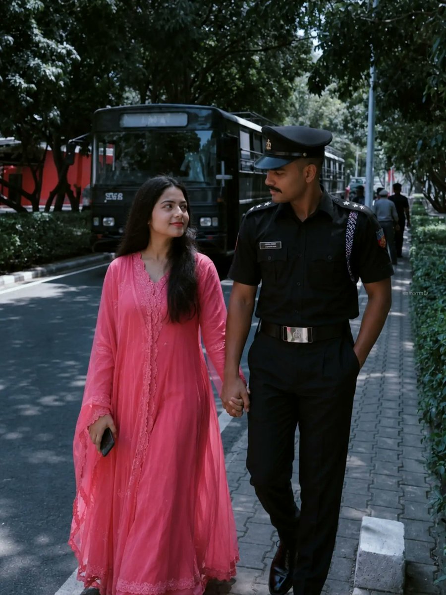 karuzodias's tweet photo. Duty defines the uniform, but love defines the moment. One frame, two hearts, and a memory that feels like a movie. Real emotions, cinematic vibes, timeless memories. https://t.co/I1KRXbLNL2