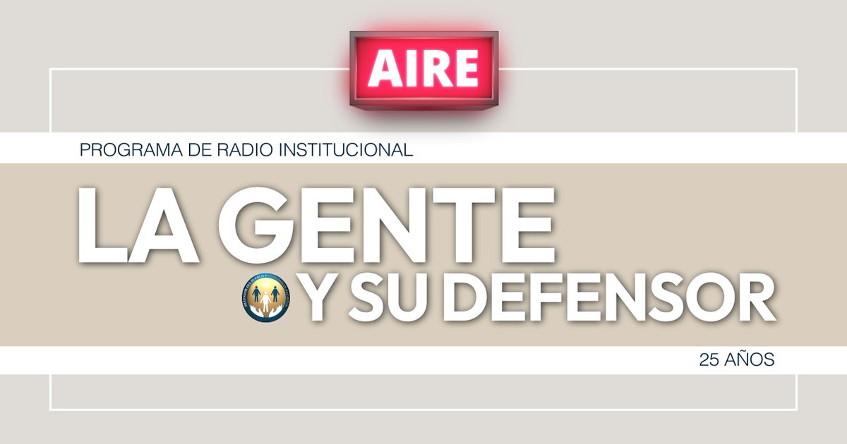 DPNArgentina's tweet photo. 📻 ¡NUEVO PROGRAMA DE #LAGENTEYSUDEFENSOR! 📻 
Escuchá el Programa Nº1141 donde hablamos sobre asistencia a #TrabajadoresSinEmpleo, #DefensoríaRioCuarto, #FichasdeDatosdeSeguridad, #ReuniónOrnitología y muchos temas más.
👉 https://t.co/8gF4s9T4V3 https://t.co/QqgP1L45as