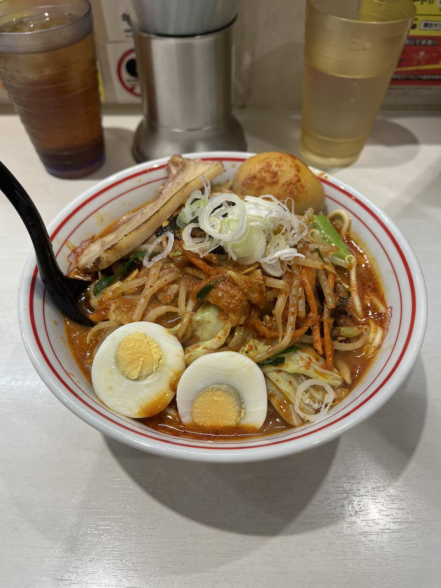 nike_ramen's tweet photo. 今日のはなんか麺が粉っぽかった
また行こう
#蒙古タンメン中本
#中本
#北極
#旨辛
#ラーメン https://t.co/lD79PMCIAR