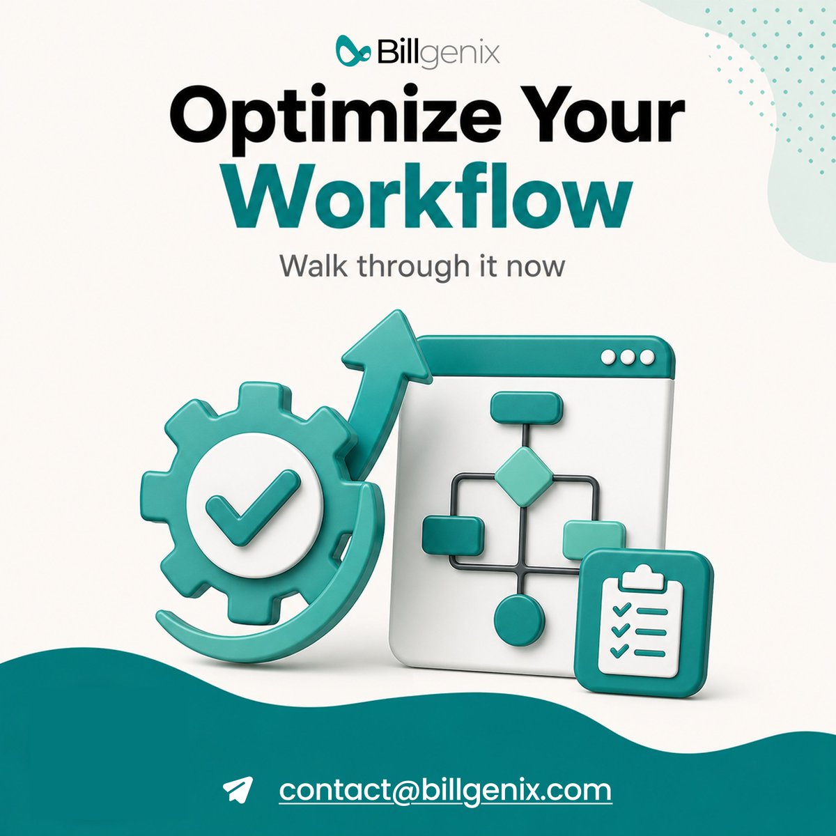 billgenix's tweet photo. Dive into the compliance workflow with BillGenix! Automate SBR processes and track deadlines efficiently to reduce errors by 25%. Our system integrates everything you need. #ComplianceExcellence #BillGenix #WorkflowOptimization #RevenueCycleManagement https://t.co/Wkq3uPsnlr
