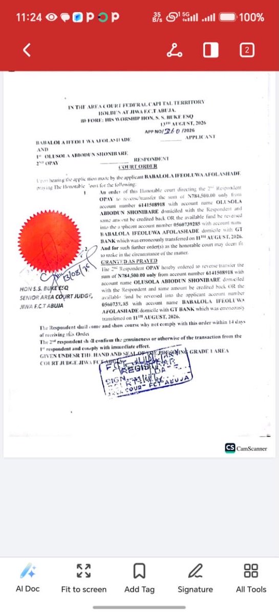 Godlove00007242's tweet photo. @gtbank_help and @OPaySupport please provide my 748,500 naira I beg you in the name of God.@cenbank kindly comes to my aid, I want this two banks to return my money ooo. I submit court order and the money was deducted from the beneficiary account but they refused to return it. https://t.co/quyFOo5fOy