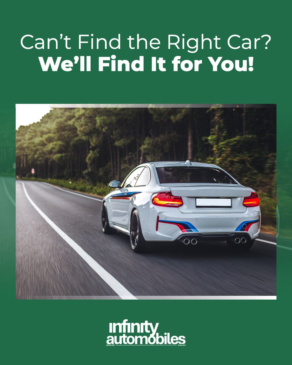 ieribero's tweet photo. Looking for the perfect car? Can’t find it? Don’t worry—we’ll find it for you. Your dream car is just a call or click away. Call us: 01274 664734 https://t.co/K6vSbdR7Za