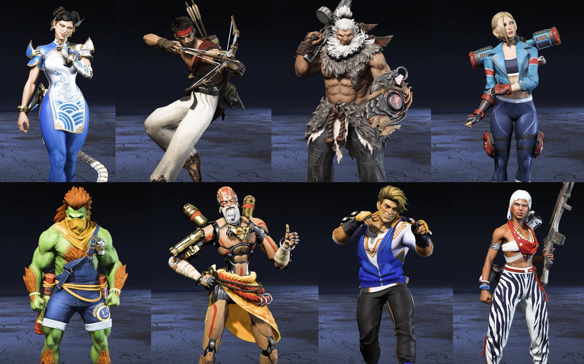 HYPERMYSTx's tweet photo. All Apex Legends x Street Fighter 6 Skins 🔥 https://t.co/c0vLkalhXr