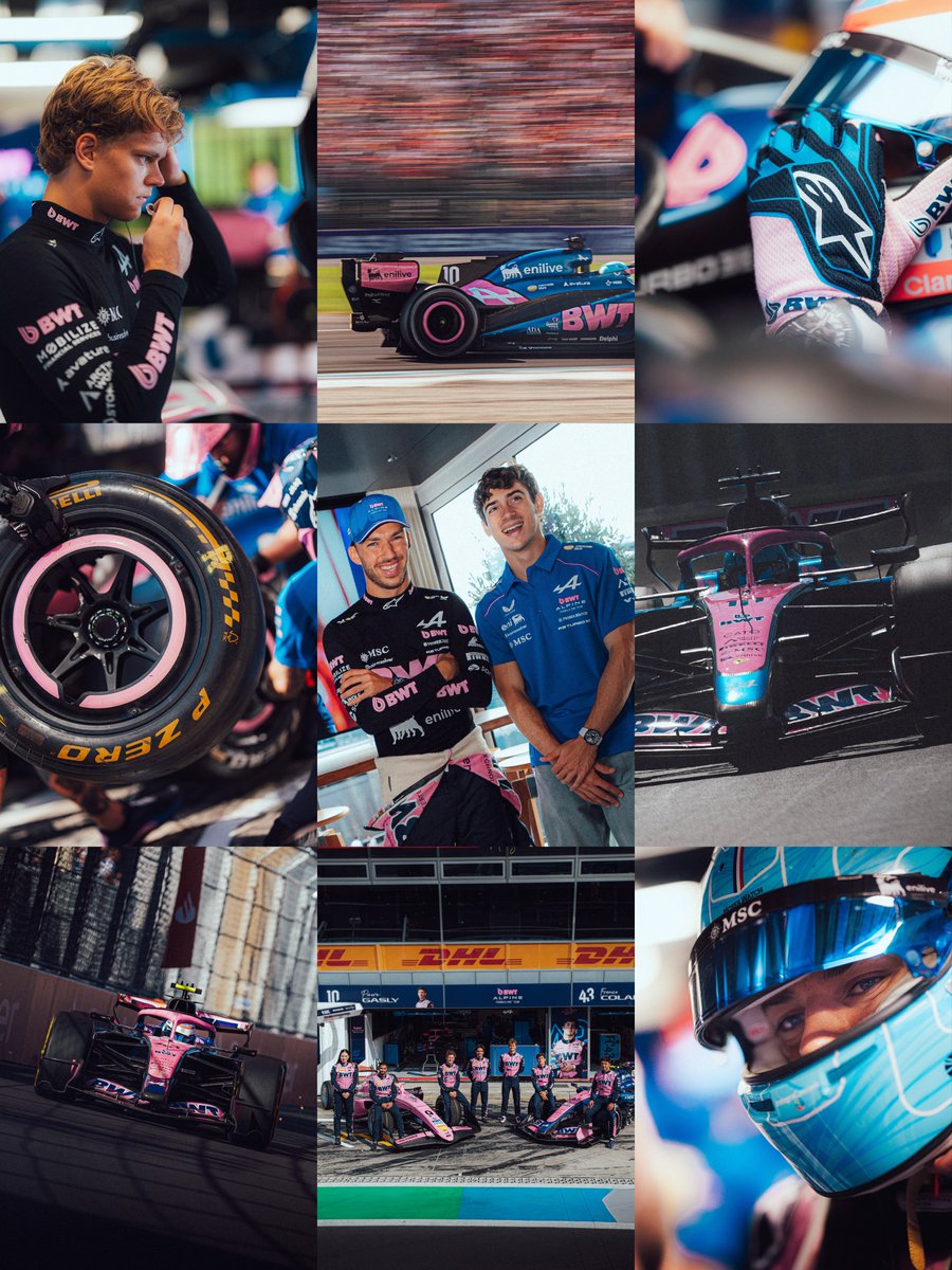 AlpineF1Team's tweet photo. A busy few weeks 😮‍💨 https://t.co/ZXLUuWxdyw