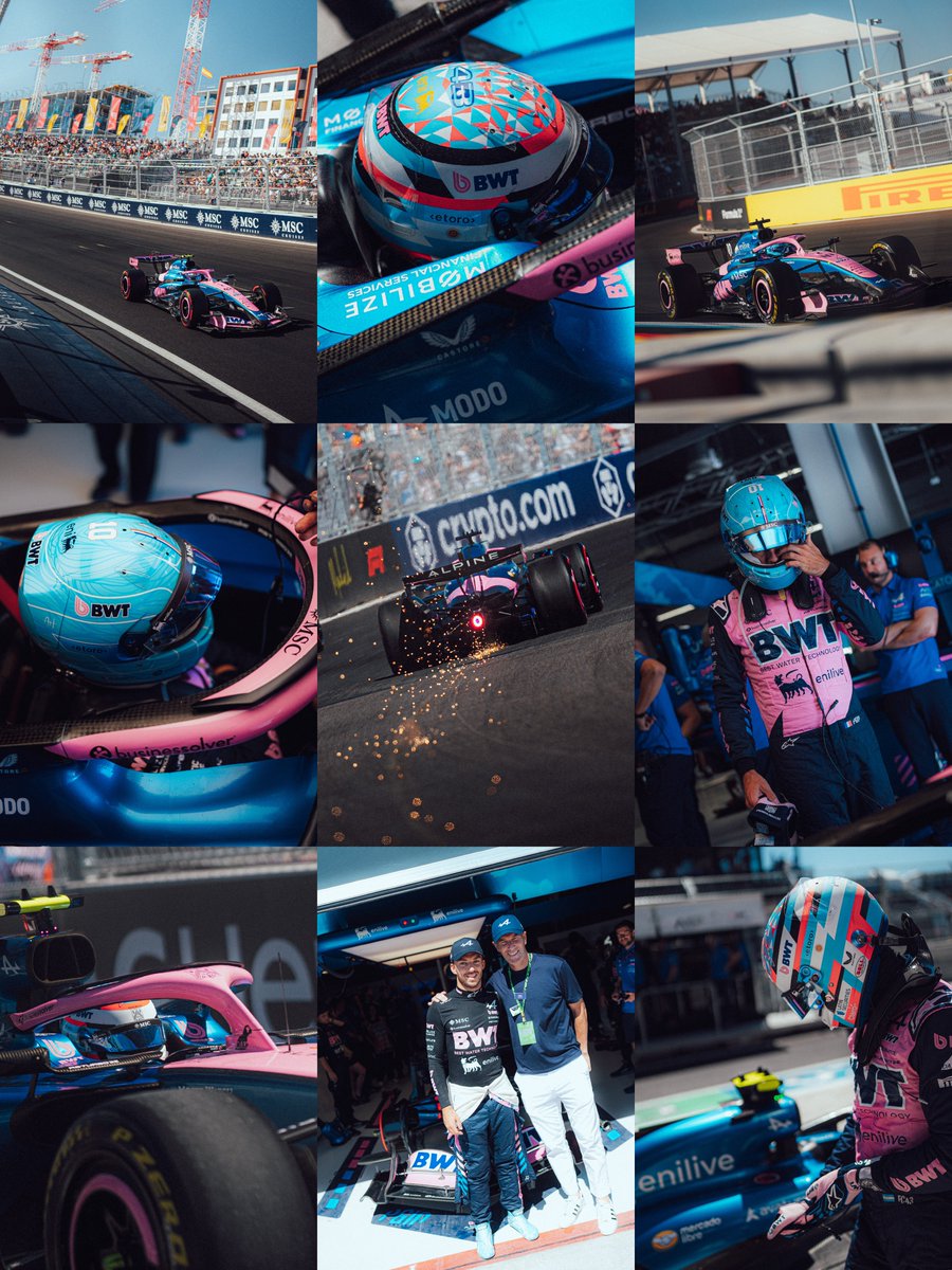 AlpineF1Team's tweet photo. A busy few weeks 😮‍💨 https://t.co/ZXLUuWxdyw