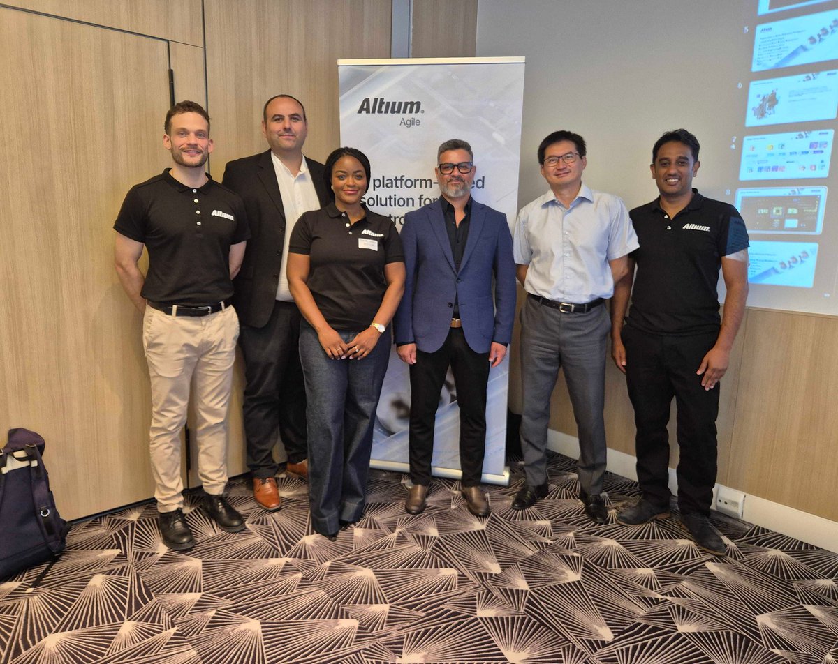 altium's tweet photo. A great day in Paris!

Today, we had the pleasure of hosting our Altium Seminar – “The Future of Electronics Development: Between Innovation and AI.”

A big thank you to everyone who joined us,

See you at EMS Europe, September 17, 2026 in Paris.

#Altium #AI https://t.co/JzD59UK4oh