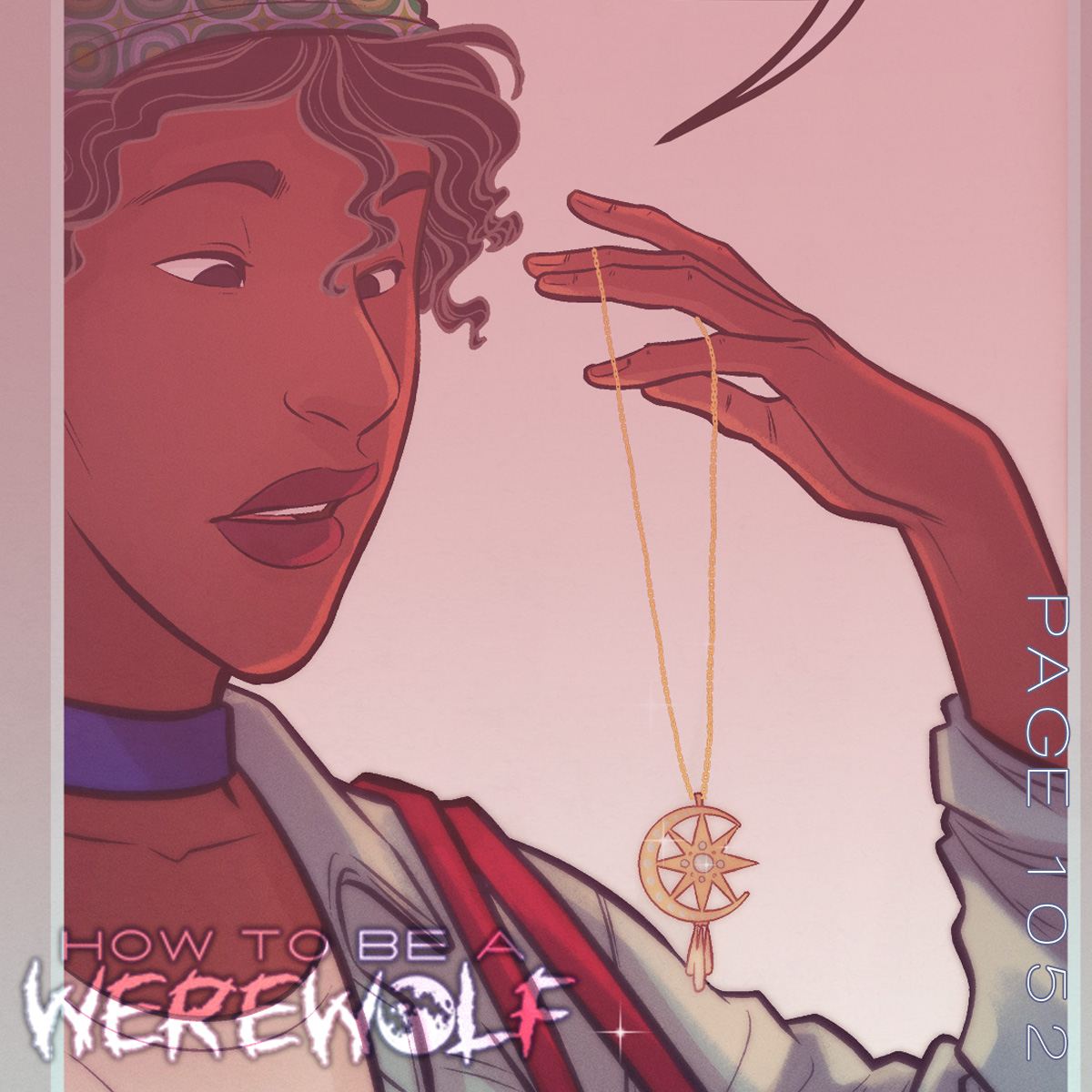 shawnlenore's tweet photo. New page! https://t.co/gjKCOXiNXe Sometimes, what your friend needs is a necklace from a weird corner of the antique mall. #howtobeawerewolf https://t.co/mJfJ80octP