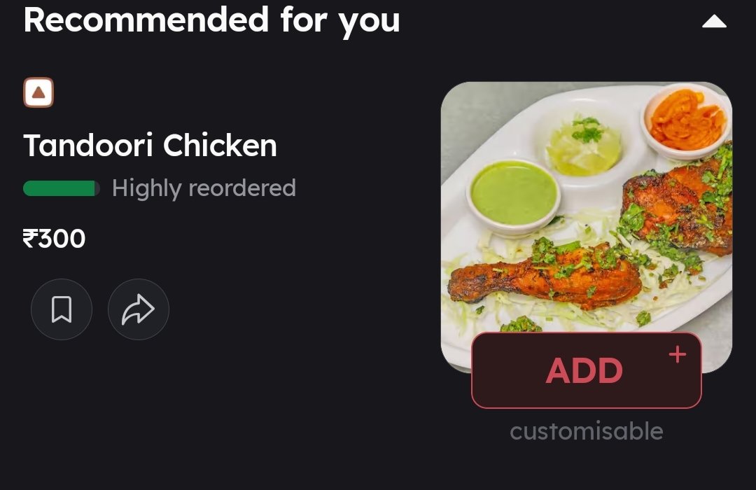 vesh892's tweet photo. @Swiggy @SwiggyCares why is your menu of six degrees keeps changing everyday, items keeps coming and getting removed everyday while on zomato its completely fine and the rates are not changing?? for example tandoori chicken on Swiggy costs 400 for half while on zomato its 300? https://t.co/iDFEoBTdkf