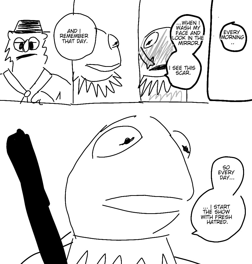 Mothdud1's tweet photo. Moving right along
#Muppetbachi https://t.co/oHCVAaPYRE