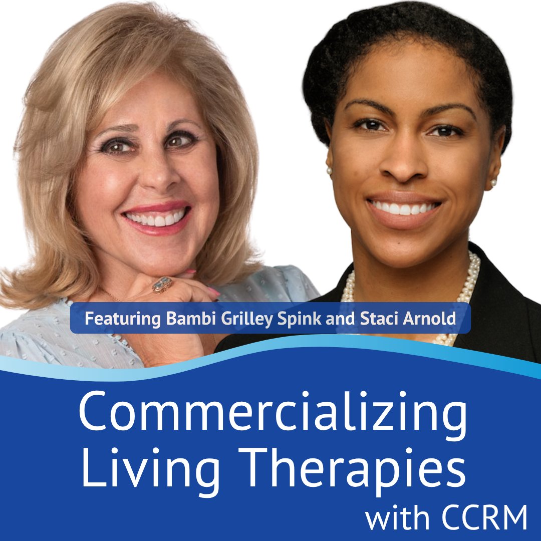 CCRM_ca's tweet photo. How do we make CGTs more accessible to patients globally? In the new episode of our podcast, @bambi_grilley &amp; #StaciArnold explore manufacturing &amp; delivery challenges, regulation, P3s &amp; more. Listen where you stream podcasts or at https://t.co/xFPIF5LSsK. @KristaLambComms https://t.co/9iAn4Ss3pM