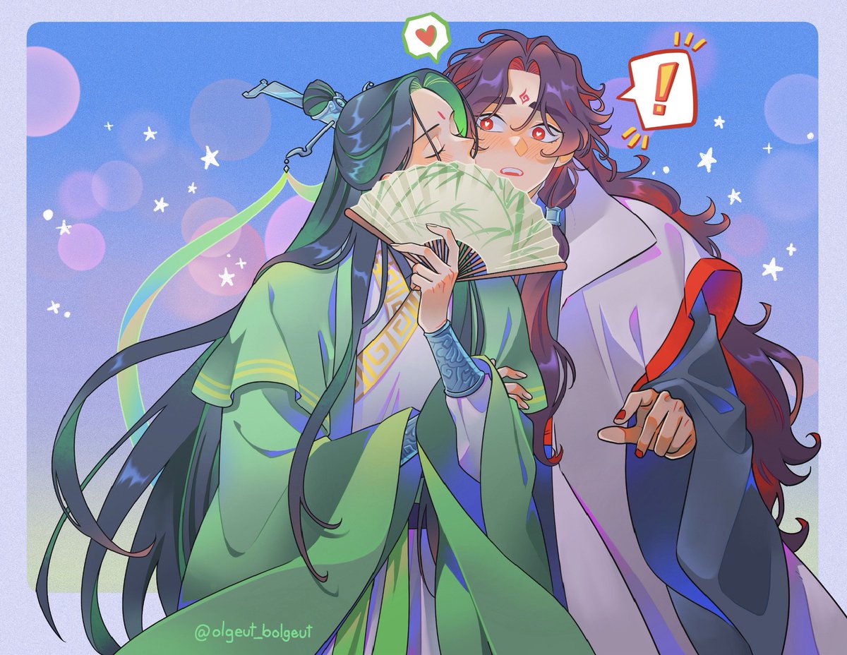 olgeut_bolgeut's tweet photo. Shizun making the first move?! Is this a dream?
#MXTX #svsss https://t.co/fav4nqjDoj