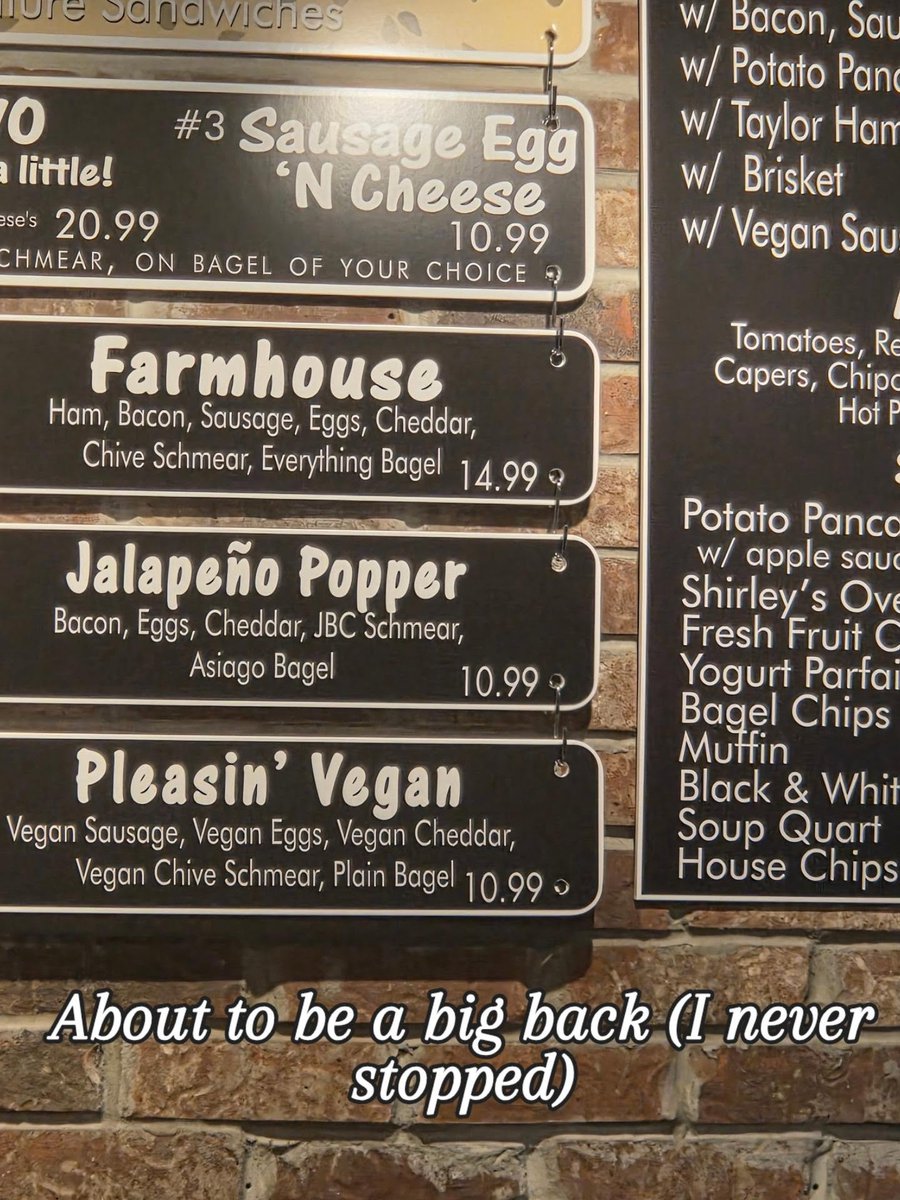 jordan111b2's tweet photo. Mismatch Missions breakfast addition: Gabe's Bagels was 10/10. Definitely coming back. Where to next? https://t.co/ODAiEYOqNf