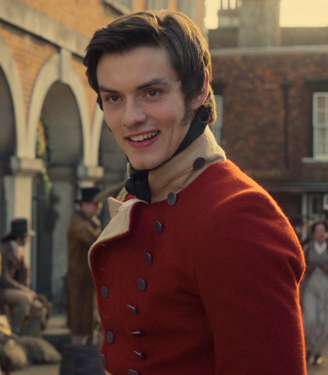 NexusPointNews's tweet photo. New look at Louis Partridge as George Wickham in 'PRIDE AND PREJUDICE.' 

Premiering December 3 on Netflix. https://t.co/U40af3Bsge