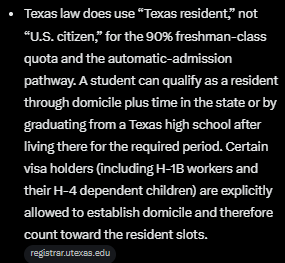 WomanDefiner's tweet photo. @benshapiro Just going to leave this here. There is a reason Texas didn't use "American citizen" and its because it would discount a lot of foreign workers and their kids here on temporary visas. 

Sean is right. You're ignoring a giant loophole with word games. https://t.co/lxoq6p9Dml