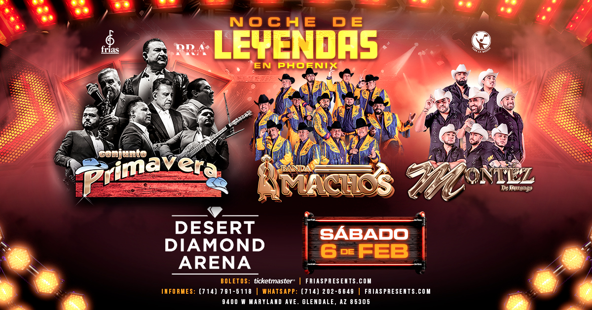 DDArenaAZ's tweet photo. ¡La preventa ya comenzó para Conjunto Primavera el sábado 6 de febrero! Usa el código: DDA27 para desbloquear tus boletos. 🎟️✨ https://t.co/4DEf1lORcn.. https://t.co/icWA6bY8X1
