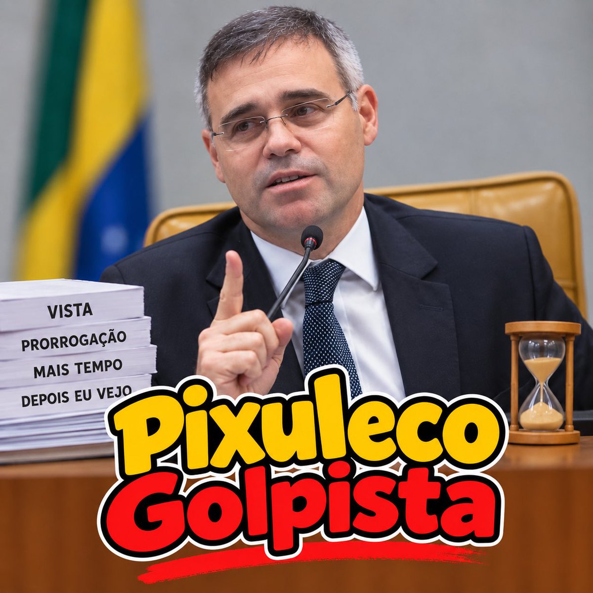 BacurauA's tweet photo. Ministro Pixuleco Golpista! https://t.co/6qGudOpu98