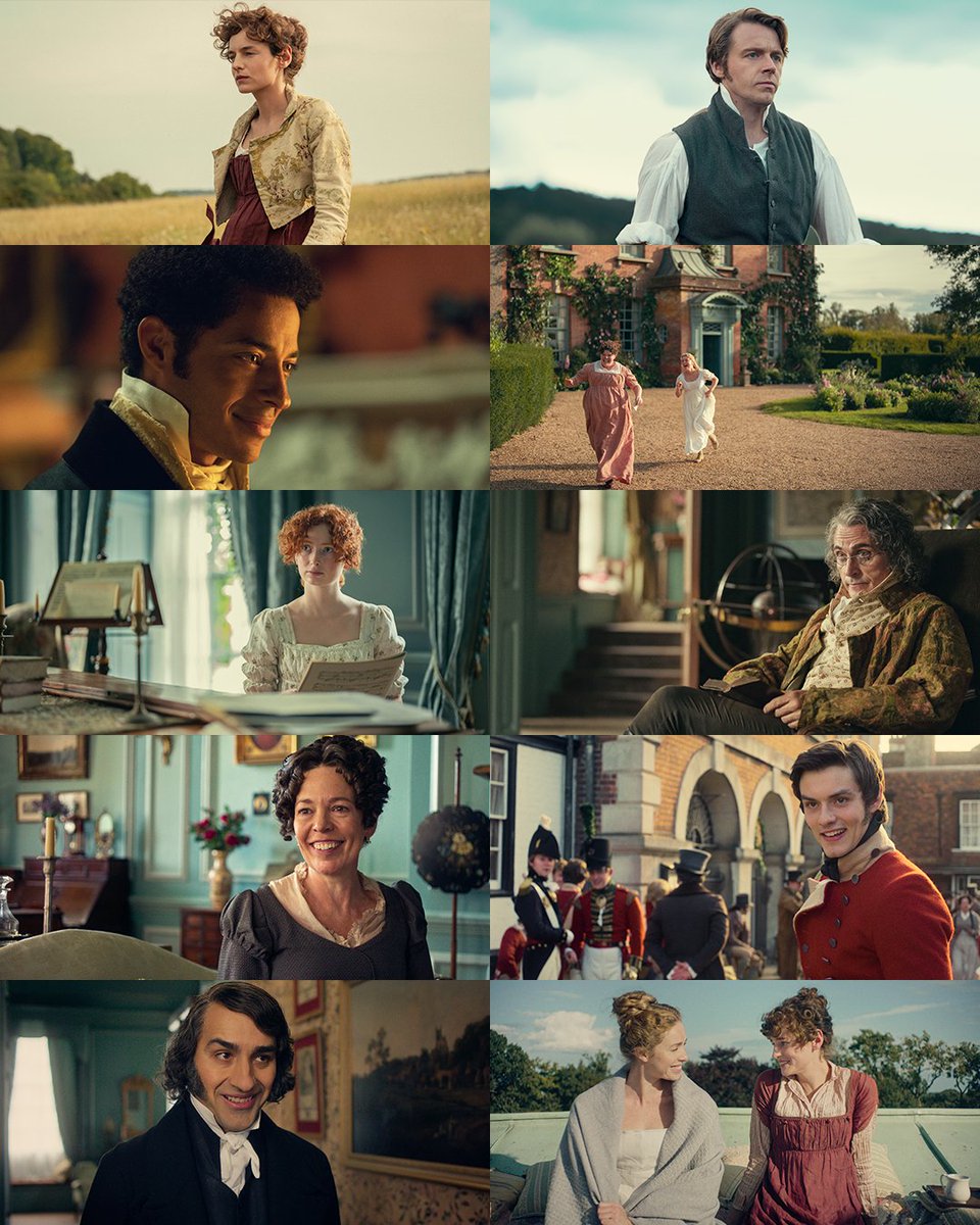 netflix's tweet photo. Welcome home to Longbourn. 

Here's a new look at Pride and Prejudice, adapted by Dolly Alderton. Premiering December 3. https://t.co/H0J5NyaWr6