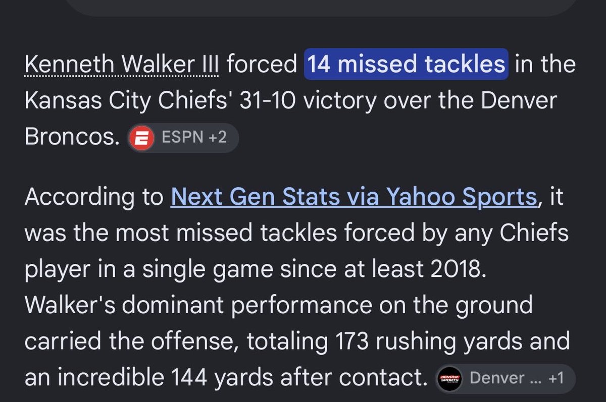 ToxicRick09's tweet photo. Just gonna leave this here. Kenneth Walker is a man amongst boys and the Chiefs are so back https://t.co/k2IWIFGU7C
